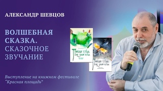 Александр Шевцов представляет роман “Пойди туда, не знаю куда“ на Красной Площади