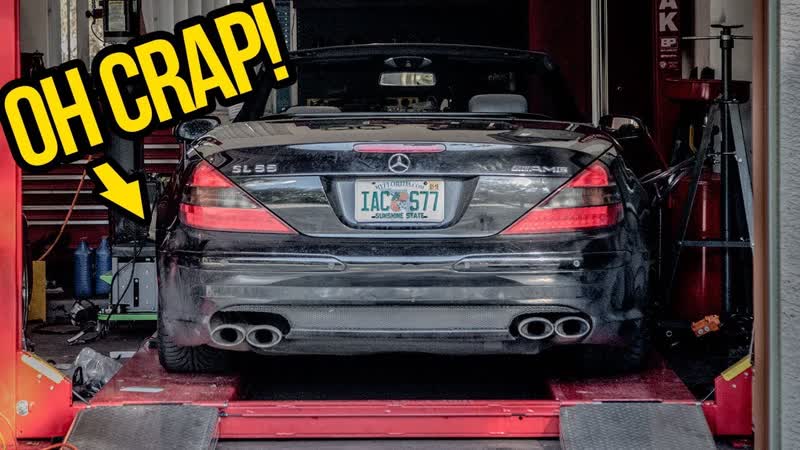 I BROKE My Cheap SL55 AMG By Driving It WAY Too Hard Project SL55 Pt