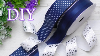 They are such Elegant! School Bows from Grosgrain Ribbon