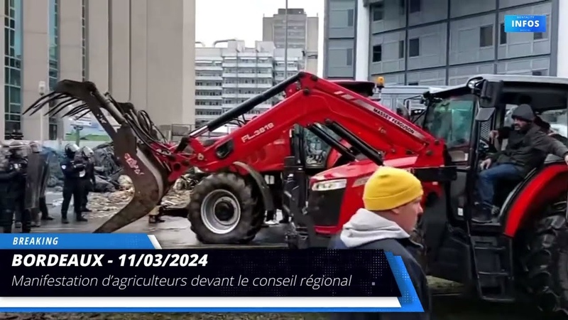 Les agriculteurs font reculer les forces de l ordre à