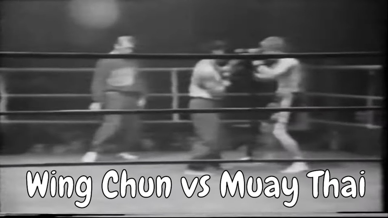A Vintage Wing Chun vs Muay Thai Match With Surprising