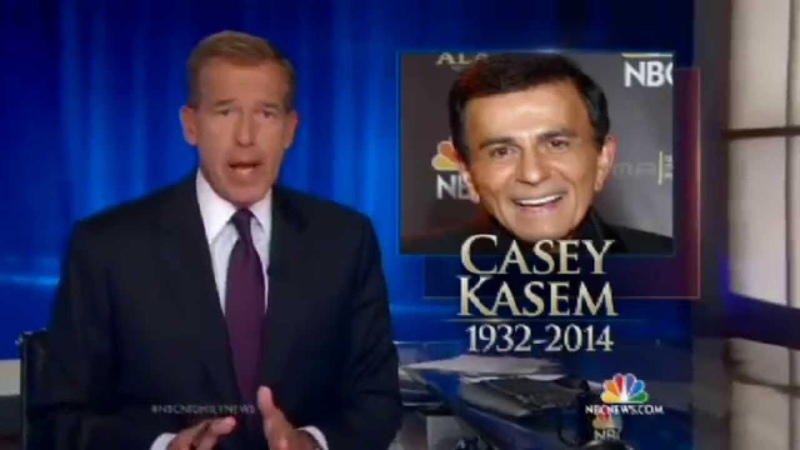 NBC Nightly News: Casey Kasem Dies at