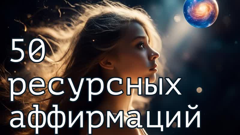 50 утренних аффирмаций для ресурса и