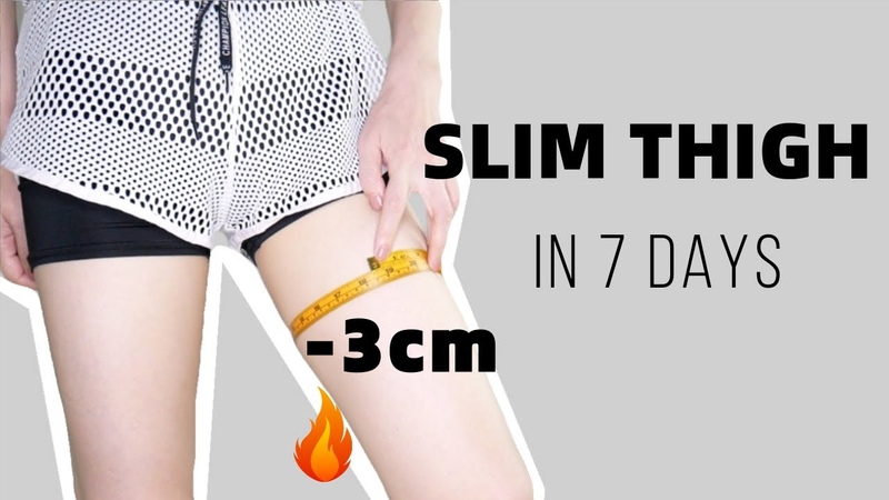 Toned Slim Thighs in 7 DAYS, 10 Min Beginner Slim Leg Workout, No Jump ( Eng