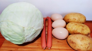 ПОТРЯСАЮЩИЙ Ужин или Завтрак На Сковороде Из Простых Продуктов!