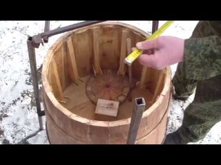 Размеры медогонки нового типа