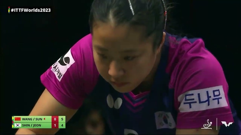 vs , WD SF, 2023 ITTF World Table Tennis Championships