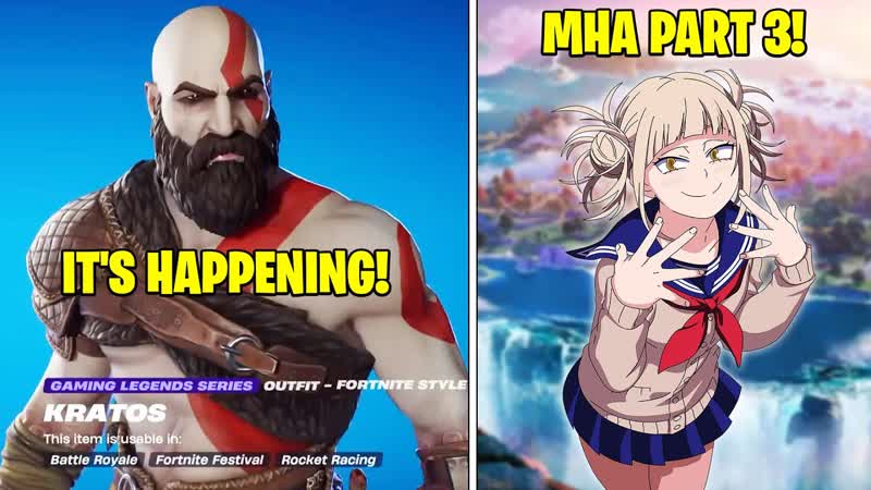 Fortnite KRATOS Update Confirmed , ALL
