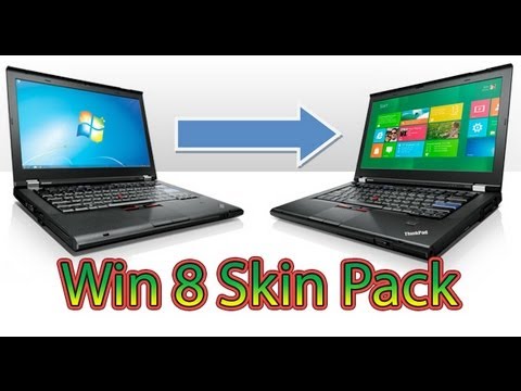 Transform Windows 7 to Windows 8 Win 8 Skin