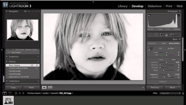 How to get a stunning black and white in 3 short steps