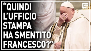UFFICIO STAMPA DEL VATICANO SMENTISCE... IL PAPA! ▷ L’ASTRUSA GIRAVOLTA PER NEGARE L’APPEL