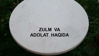 Xurshid Davron: Zulm va adolat haqida bir manzara