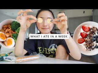 What I Ate In A Week (Healthy + Realistic)