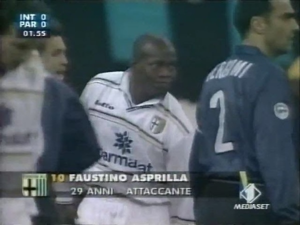 Inter Parma ( Coppa Italia 1998 1999) Asprilla, Djorkaeff, Zanetti, Pirlo, Cannavaro, Buffon,