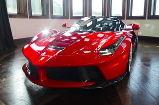 LaFerrari Aperta in the most INSANE garage in the world!