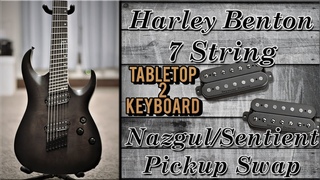 Harley Benton Fan fret Pickup Swap
