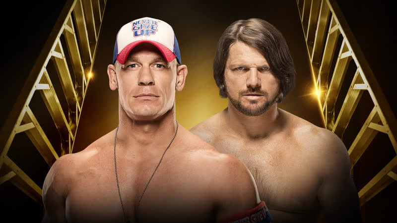 John Cena vs AJ Styles Money in the
