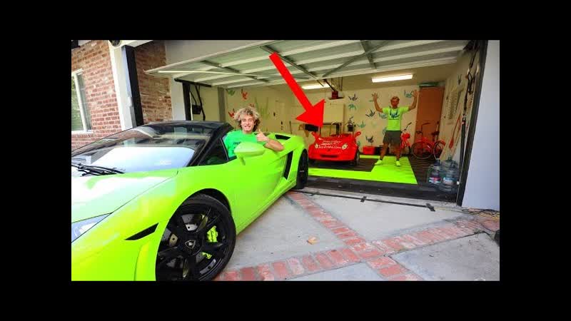 TRADING STEPHEN SHARERS EXPENSIVE CARS FOR TINY CARS ( PRANK