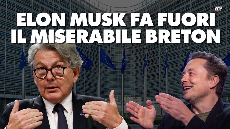 Elon Musk fa fuori il miserabile Breton Dietro il Sipario Talk
