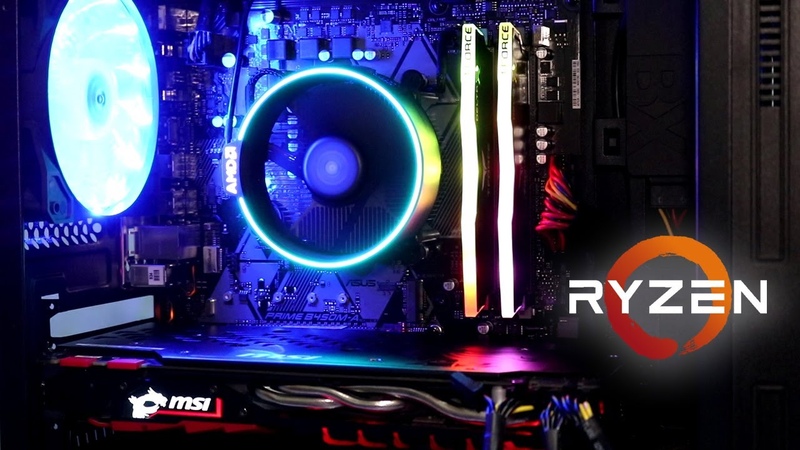 ARMADO PC RYZEN 7 2700 + B450 M + 16 GB