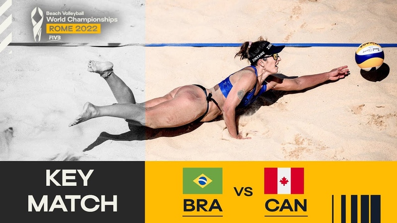 Barbara, Carol vs. Megan, Nicole Womens Key Match Rome 2022, Beach World