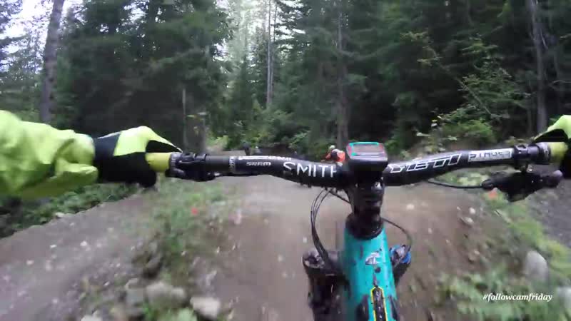 Mountain Biking the lower Whistler Bike