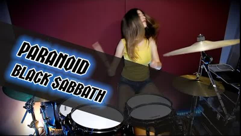 Elisa Fortunato Paranoid ( Black Sabbath drum