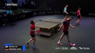 Tin-Tin Ho/Samuel Walker vs Xiaona Shan/Patrick Franziska | XD Qual | WTT Star Contender Goa 2023