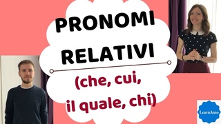 Pronomi relativi in italiano (che, cui, il quale, chi) - relative pronouns - pronombres relativos