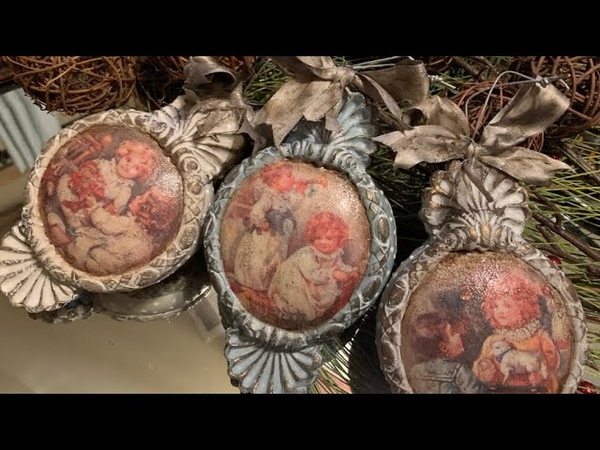 Vintage Children Decoupage