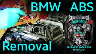 BMW Motorcycle Integral ABS Removal R1150/850