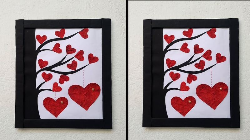 Handmade Beautiful wall decoration ideas, , Amazing Easy wall hanging ideas, , DIY craft