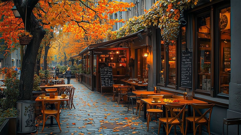 Fall Study Vibes Enhance Focus Productivity with Relaxing Autumn Music for Work