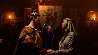 CK3: Royal Court - Announcement Trailer 4K (улучшенный с помощью AI)
