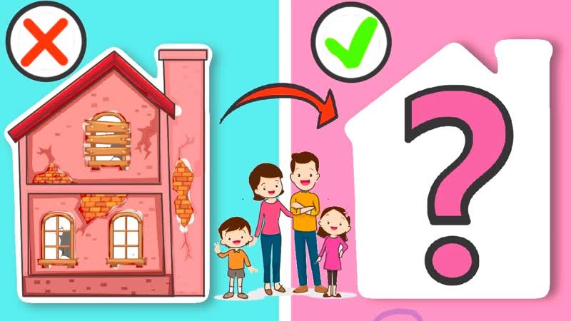 3. How to make family doll house for paper dolls Handmade toys for girls from