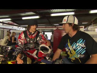 Backstage w/Ronnie Renner at Red Bull X-Fighters Mexico 09