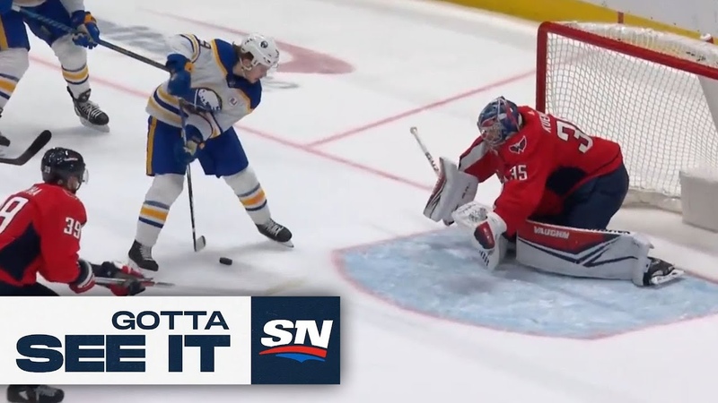 GOTTA SEE IT: Zach Benson Scores An All Timer First Goal With A Between The Legs
