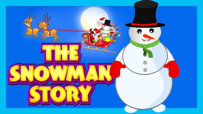 THE SNOWMAN HARRY, HARRY THE HAPPY SNOWMAN STORY FOR KIDS, SANTA AND THE