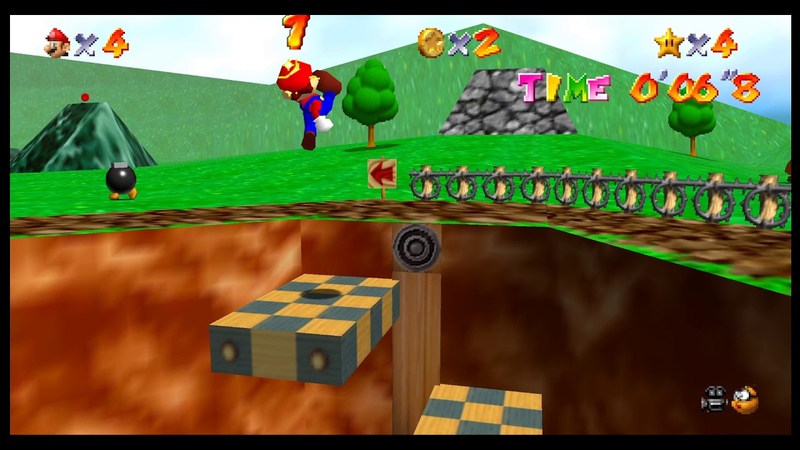 Super Mario 64 Widescreen Hack ( HD)