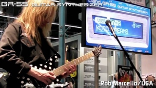 GR-55 Guitar Synth Demo by Rob Marcello Musikmesse 2011
