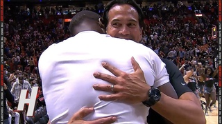 Dwyane Wade Gives His Best respect to Erik Spoelstra after Their 4th Straight Win!