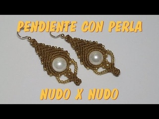PENDIENTES CON PERLA