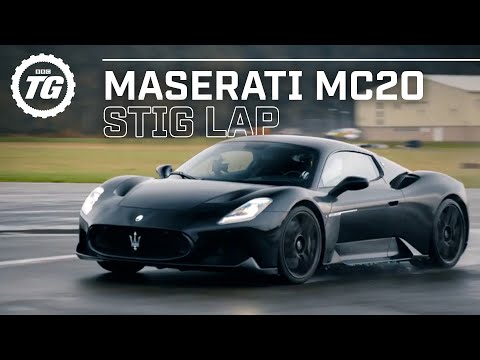 Maserati MC20 Stig Lap: Full Send In The Wet, Top Gear Series