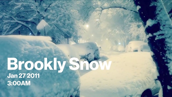 Brooklyn Snow, Jan 27 2011, at 3:00