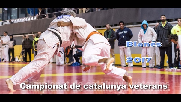 CAMPEONATO DE CATALUÑ A DE JUDO VETERANOS BLANES 2017
