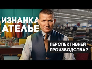 Чем ателье лучше производства?  Недооцененное направление?  | Халид Амрулин, М-Линия