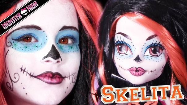 Skelita Calaveras Monster High Doll Costume