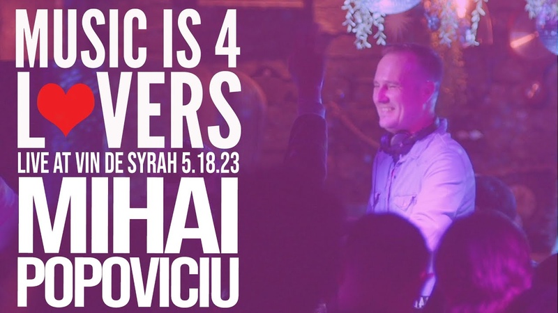 Mihai Popoviciu Live Music is 4 Lovers, Vin De Syrah, San
