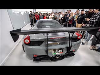 PICKING UP A WIDEBODY FERARRI 458 IN TEXAS! LIBERTY WALK