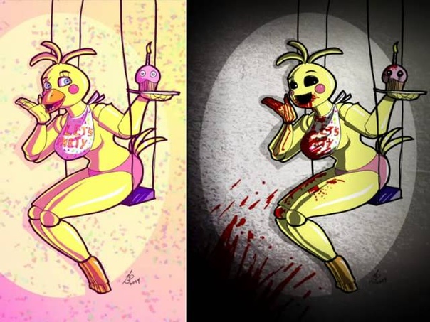 Toy Chica Cannibal ( FNa F 2